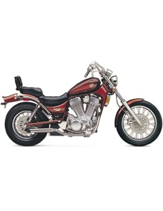 SILENCIADORES COBRA SLIP-ON SLASH-CUT DOBLE PARA SUZUKI VS1400 INTRUDER 98-10