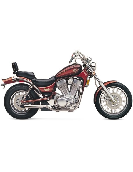 SILENCIADORES COBRA SLIP-ON SLASH-CUT DOBLE PARA SUZUKI VS1400 INTRUDER 98-10