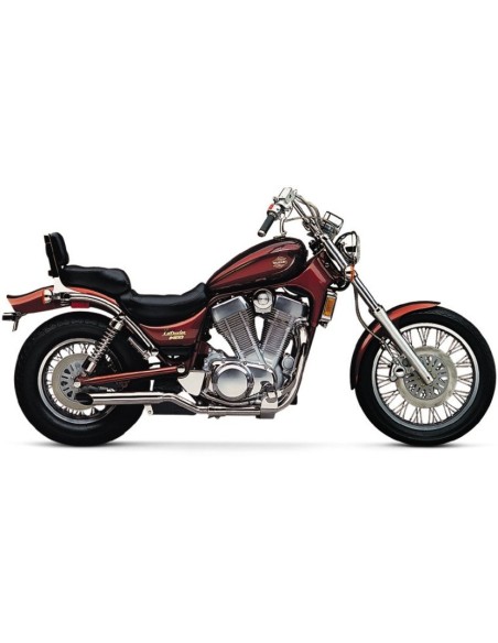 SILENCIADORES COBRA SLIP-ON SLASH-CUT DOBLE PARA SUZUKI VS700 86-09