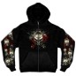 SUDADERA C/CAPUCHA SKULL DEATH