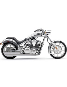 ESCAPE SPEEDSTER POWERPORT SLASH DOWN HONDA VT1300CX FURY para Moto...