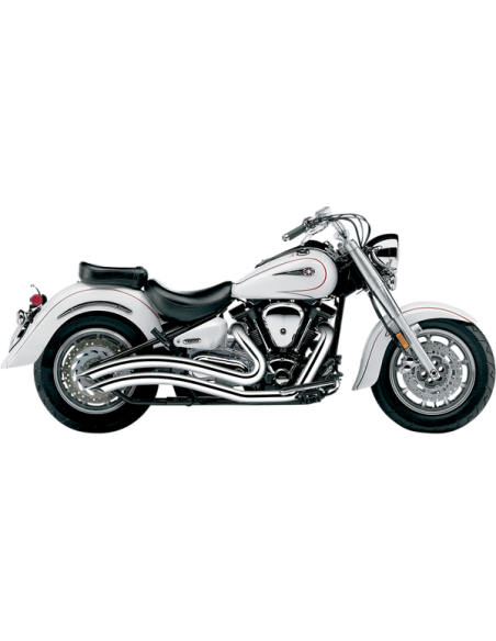 ESCAPE SPEEDSTER SWEPT YAMAHA XV1700 ROAD STAR 04-07 CROMADO para M...