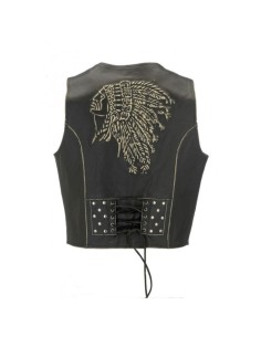 CHALECO CUERO ALEX RUB