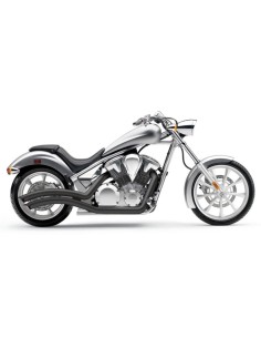 ESCAPE SPEEDSTER SWEPT HONDA VT1300CR STATELINE NEGRO para Motos Honda