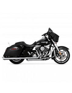 SILENCIADORES SLIP-ON TWIN SLASH CROM PARA HARLEY DAVIDSON 99-16