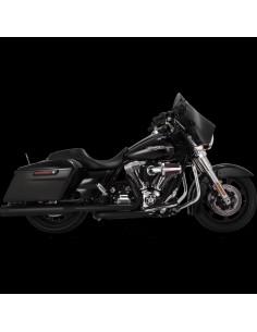SILENCIADORES SLIP-ON ELIMINATOR 400 4" NEG MAT PARA HARLEY DAVIDSO...