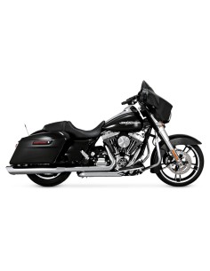 SILENCIADORES SLIP-ON TWIN SLASH CROM PARA HARLEY DAVIDSON 17-21 pa...