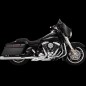 SILENCIADORES SLIP-ON ELIMINATOR 400 4" CROM PARA HARLEY DAVIDSON 99-16