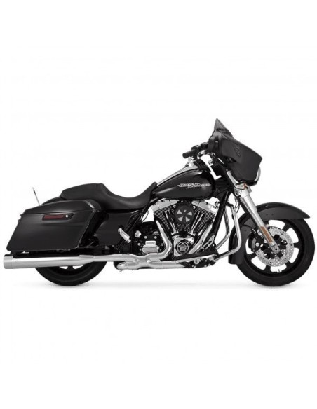 SILENCIADORES SLIP-ON OVERSIZED 450 CROM TAP CROM TITAN PARA HARLEY...