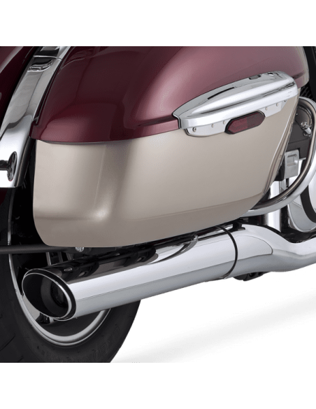 SILENCIADORES SLIP-ON REDONDOS TWIN SLASH KAWASAKI VN1700