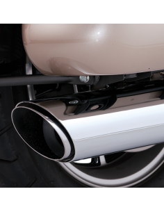 SILENCIADORES SLIP-ON REDONDOS TWIN SLASH KAWASAKI VN1700 ABS VULCA...