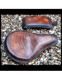 ASIENTO SOLO LINE LEATHER UNIVERSAL MARRÓN