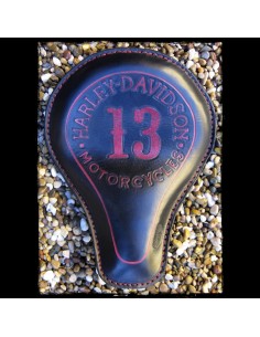 ASIENTO SOLO 13 RED UNIVERSAL HARLEY DAVIDSON NEGRO