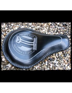 ASIENTO SOLO SKULL ONE UNIVERSAL HARLEY DAVIDSON NEGRO