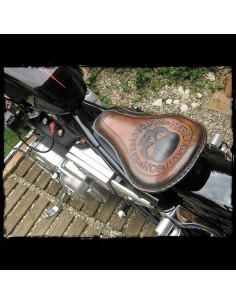 ASIENTO SOLO 666 UNIVERSAL HARLEY DAVIDSON MARRÓN