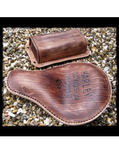 ASIENTO SOLO FIRST FACTORY UNIVERSAL HARLEY DAVIDSON MARRÓN