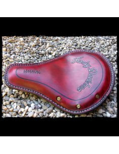 ASIENTO SOLO BALAS UNIVERSAL HARLEY DAVIDSON ROJO