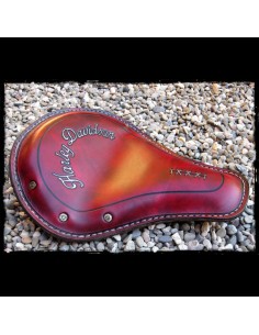 ASIENTO SOLO BALAS UNIVERSAL HARLEY DAVIDSON ROJO