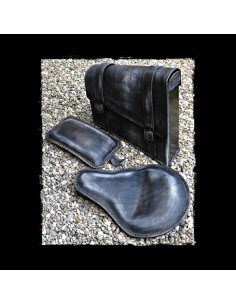 ASIENTO SOLO OLD LEATHER UNIVERSAL NEGRO