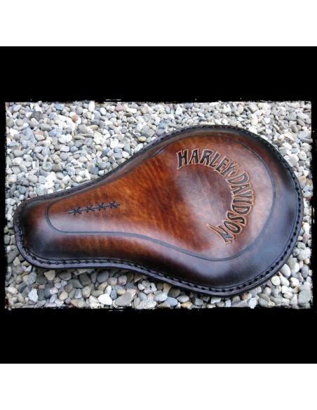 ASIENTO SOLO HARLEY DAVIDSON UNIVERSAL MARRÓN