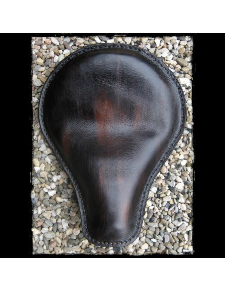 ASIENTO SOLO DARK BROWN OLD LEATHER UNIVERSAL MARRÓN
