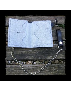 CARTERA MOTERO PIEL BLACK SKULL