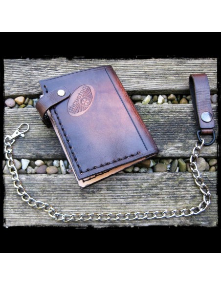 CARTERA MOTERO PIEL BROWN HD