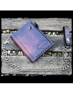 CARTERA MOTERO PIEL BROWN HD