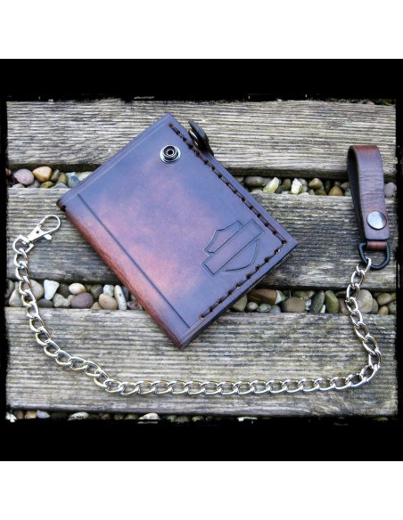 CARTERA MOTERO PIEL BROWN HD