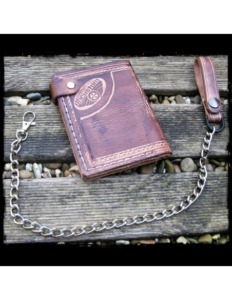 CARTERA MOTERO PIEL VINTAGE HD