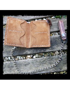 CARTERA MOTERO PIEL VINTAGE HD