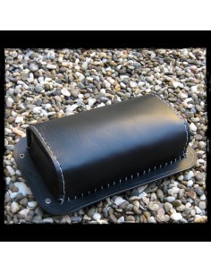 TACO ASIENTO VENTOSAS VINTAGE UNIVERSAL NEGRO HILO BLANCO