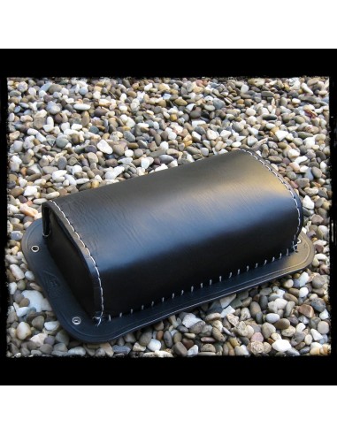 TACO ASIENTO VENTOSAS VINTAGE UNIVERSAL NEGRO HILO BLANCO TACO ASIENTO VENTOSAS VINTAGE UNIVERSAL NEGRO HILO BLANCO