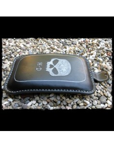 TACO ASIENTO PIEL VENTOSAS SKULL HD B&N UNIVERSAL