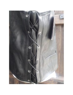 CHALECO CUERO ALEX Mod. 005