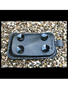 TACO ASIENTO PIEL VENTOSAS VINTAGE NEGRO UNIVERSAL