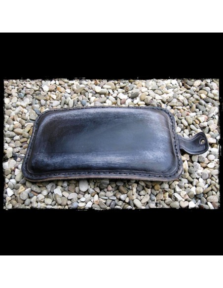 TACO ASIENTO PIEL VENTOSAS VINTAGE NEGRO UNIVERSAL