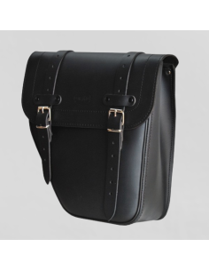 ALFORJA PIEL CENTURION IZQUIERDA NEGRO UNIVERSAL