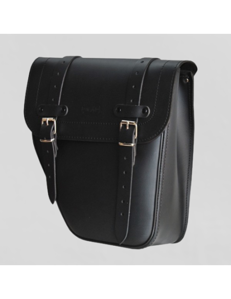 ALFORJA PIEL CENTURION IZQUIERDA NEGRO UNIVERSAL