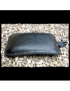 TACO ASIENTO PIEL VENTOSAS CRUZ MALTA BLACK UNIVERSAL