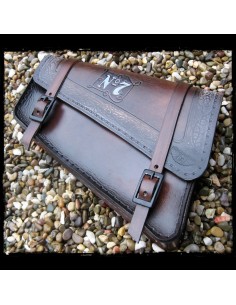 ALFORJA BASCULANTE PIEL JACK DANIELS UNIVERSAL