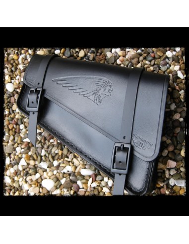 ALFORJA BASCULANTE PIEL ALL BLACK INDIAN UNIVERSAL ALFORJA BASCULANTE PIEL ALL BLACK INDIAN UNIVERSAL