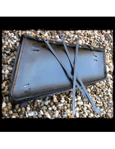 ALFORJA BASCULANTE PIEL ALL BLACK INDIAN UNIVERSAL