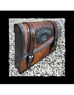 ALFORJA PIEL SEMIRRÍGIDA JACK DANIELS UNIVERSAL