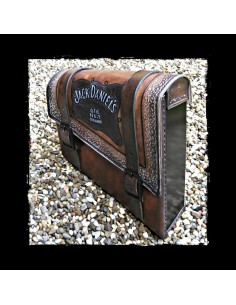 ALFORJA PIEL SEMIRRÍGIDA JACK DANIELS UNIVERSAL