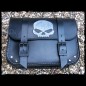ALFORJA CUERO NEGRO SKULL MEDIANA UNIVERSAL ALFORJA CUERO NEGRO SKULL MEDIANA UNIVERSAL