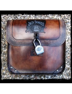 ALFORJA CUERO JACK DANIELS UNIVERSAL