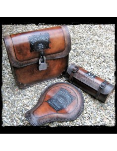 ALFORJA CUERO JACK DANIELS UNIVERSAL