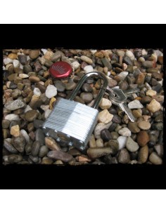 ALFORJA CUERO NEGRO CANDADO UNIVERSAL