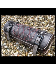 RULO PORTAHERRAMIENTAS PIEL VINTAGE RED